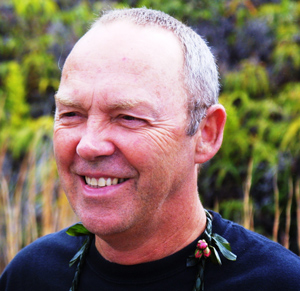 Phillip Jones, Psychotherapist/Cosmologist and Creator of the Endangered Species Animal Wheel, the centerpiece of the Circle of Life Action Room 